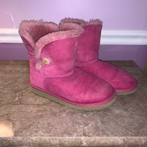 Ugg Bailey button boots (pink)
